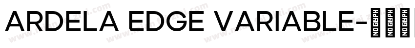 Ardela Edge Variable字体转换